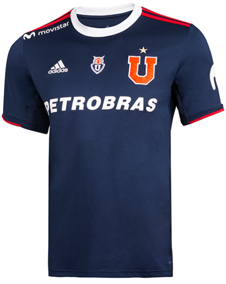 Camisa oficial Adidas Universidad de Chile 2019 I jogador